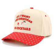 All I Want For Christmas Is Cocktails Hat