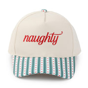 Naughty Stripe Brim Hat