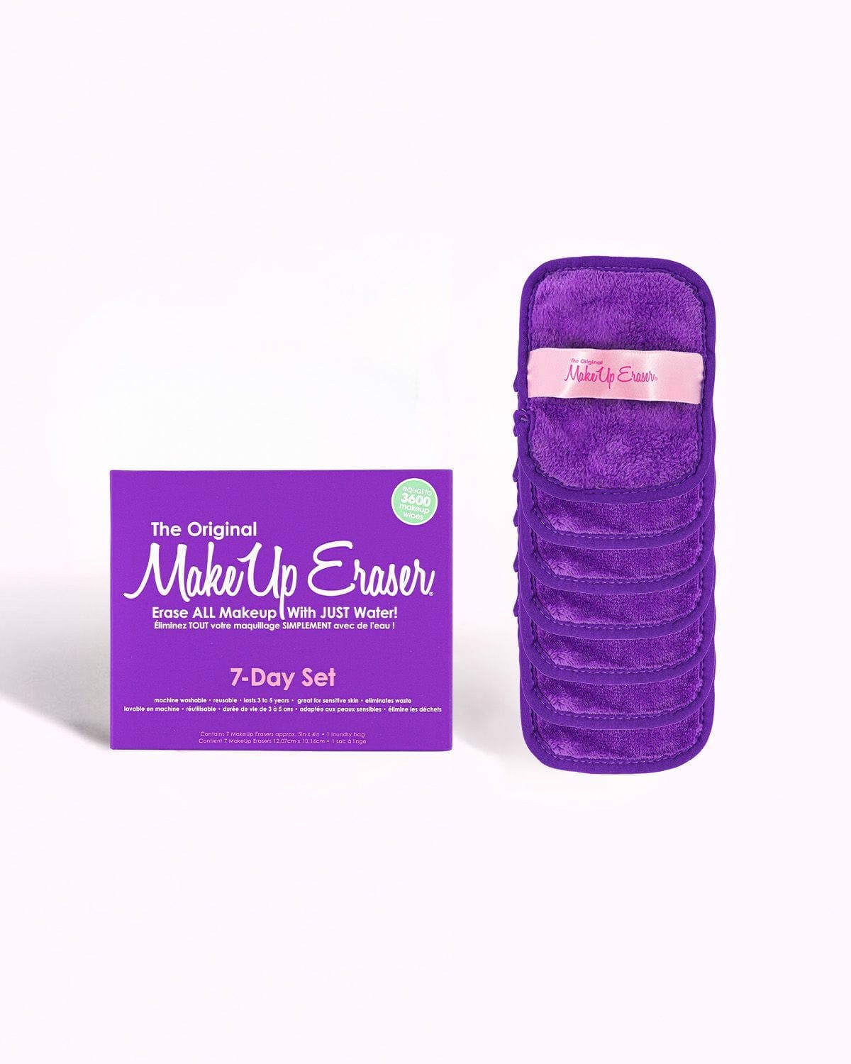 Purple 7-Day Set MakeUp Eraser
