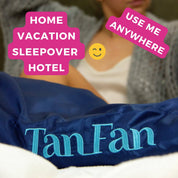 Self Tan Sleep Sac French Navy - 100% Cooling Silky Poly