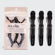 No Slip Crocodile Clip 3pc - Black