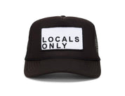 Black Locals Only Hat