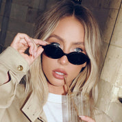 Retro Oval Sunglasses