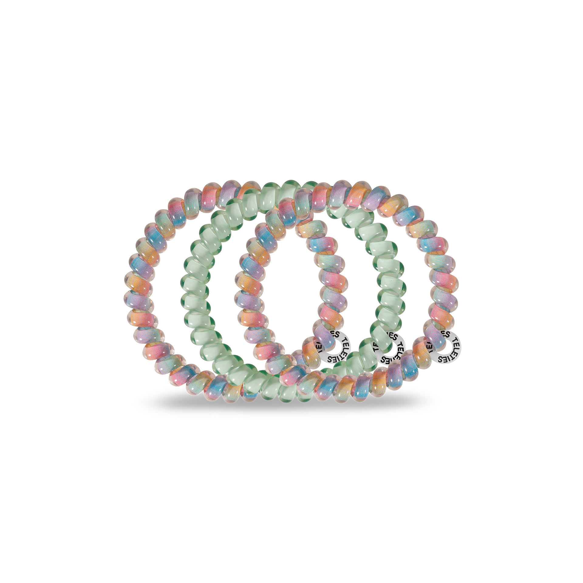 Spiral Hair Coils | Small | Sprung Out showing strong grip, no rip spiral hair tie