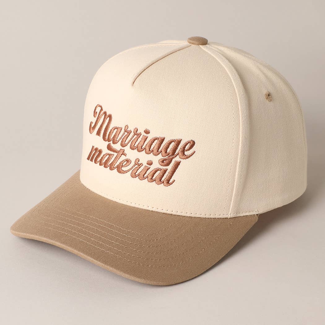 Marriage Material Trucker Hat