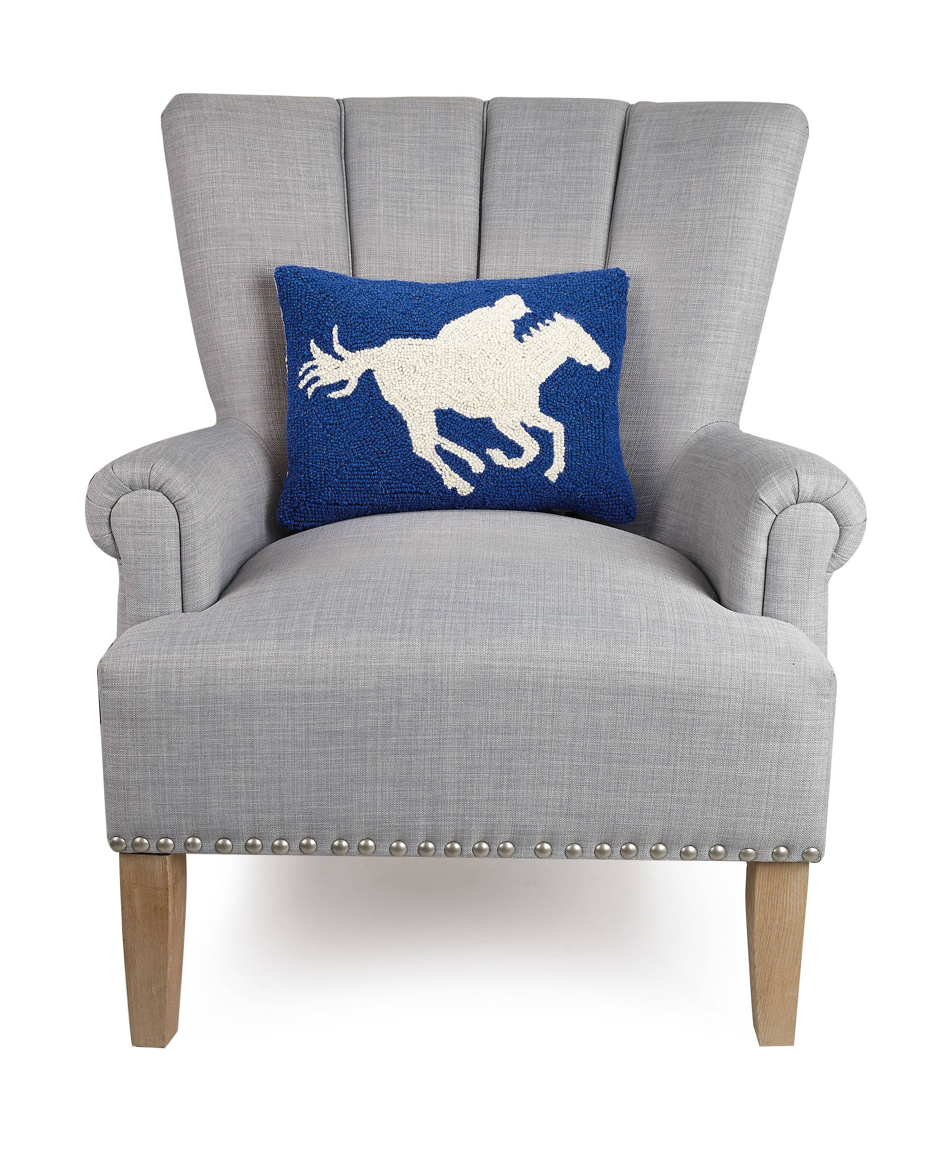 Kentucky Racer Hook Pillow