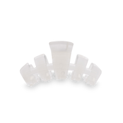 Coconut White Tiny Classic Hair Clip