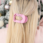 Flat Round Hair Clip | Medium | Just Add a Bow