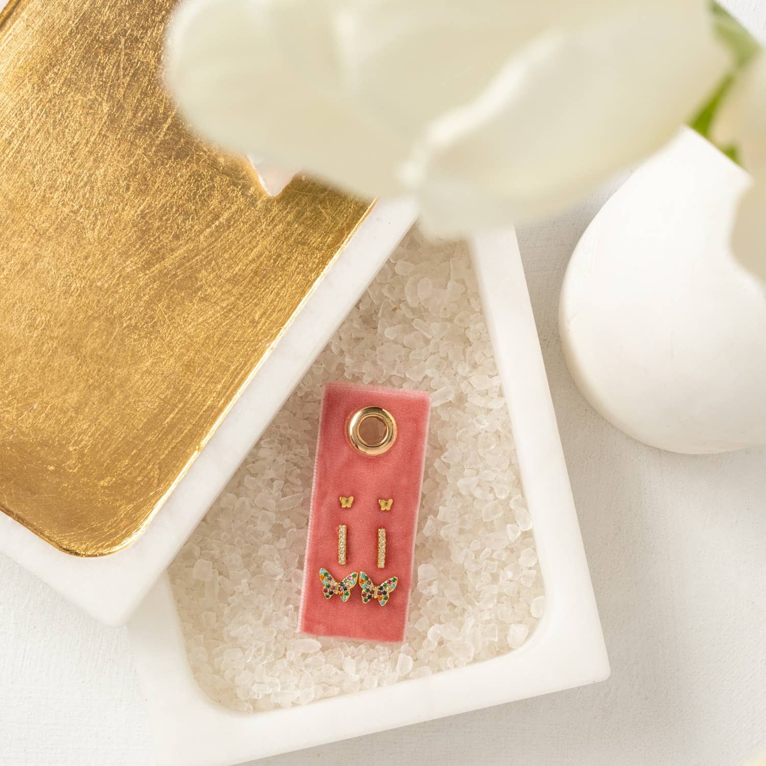 Butterfly Stud Gift Set