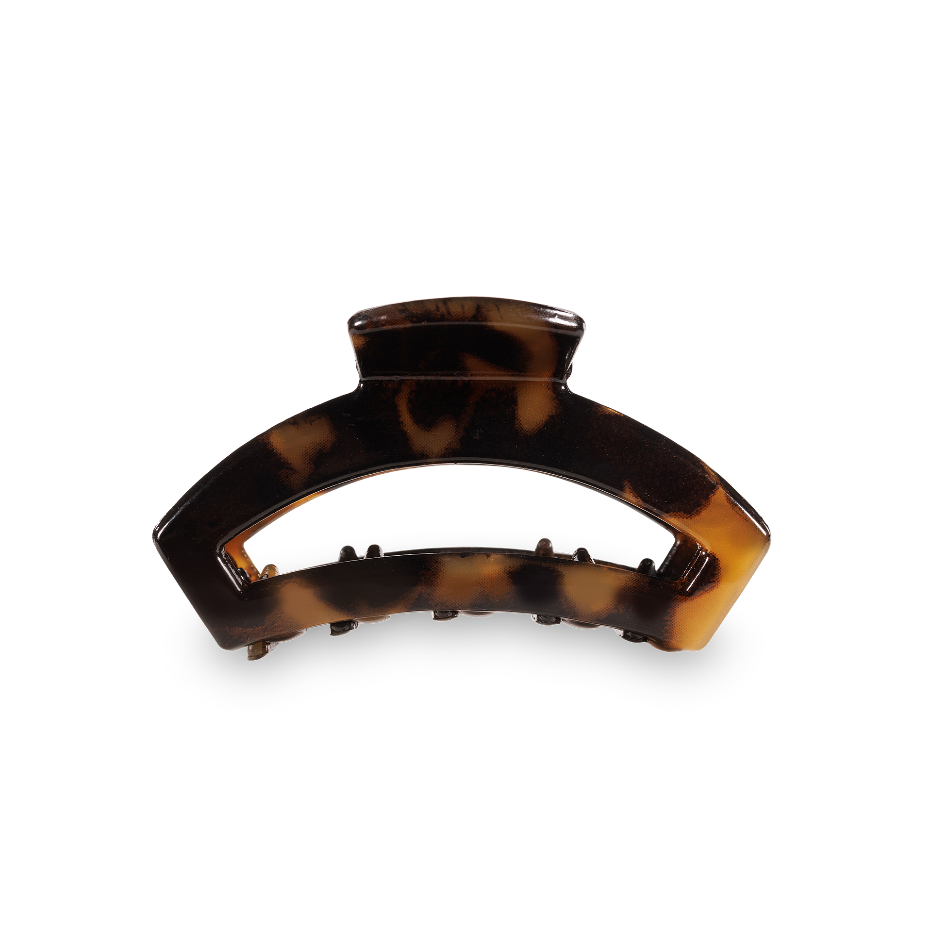 Tortoise Tiny Open Hair Clip