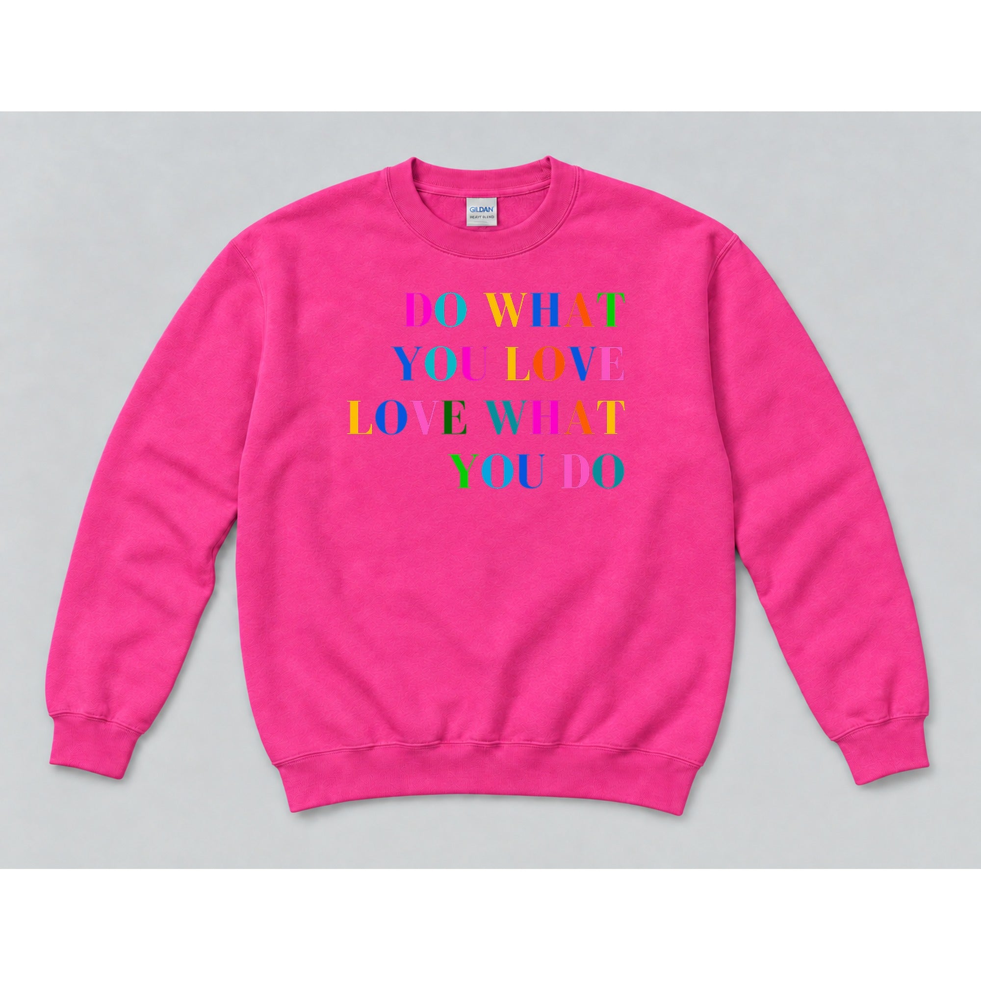 Crewneck Hot Pink mockup