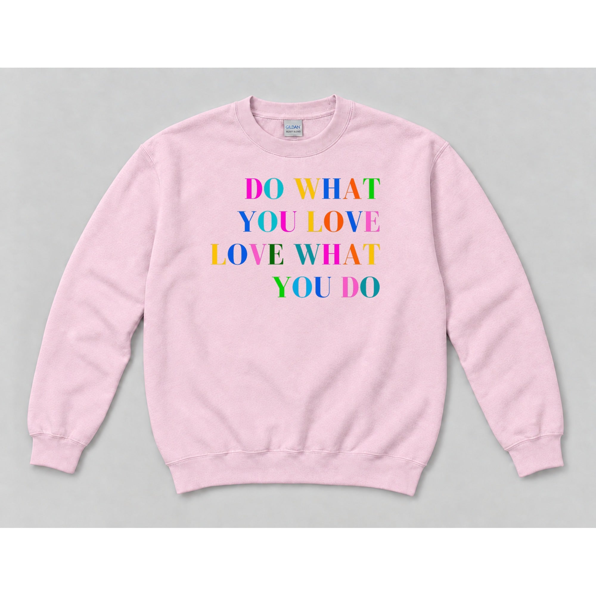 Crewneck Light Pink mockup