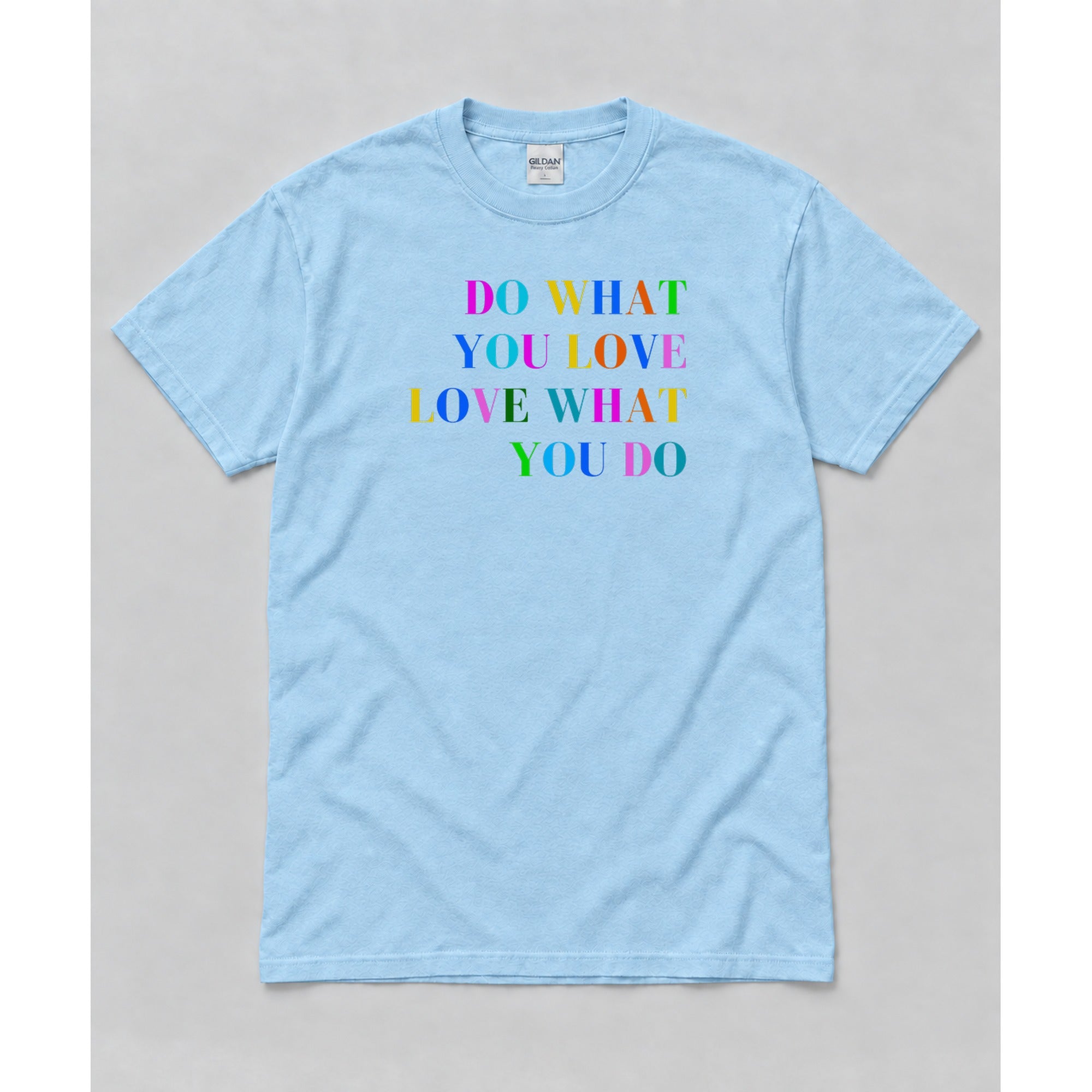 Short Sleeve Light Blue mockup