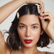 Rhinestone Holiday Gift of Glam Clips 2pc Set