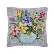 Floral Egg Hook Pillow