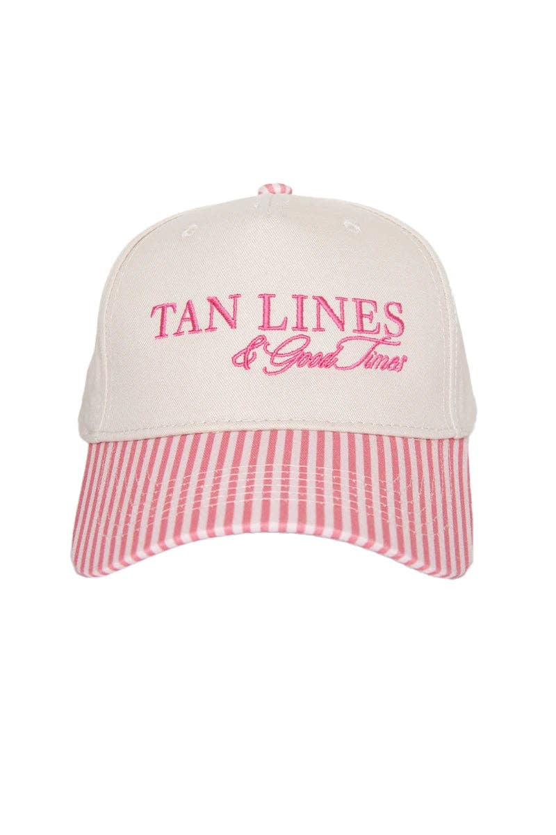 Pink Tan Lines & Good Times Hat