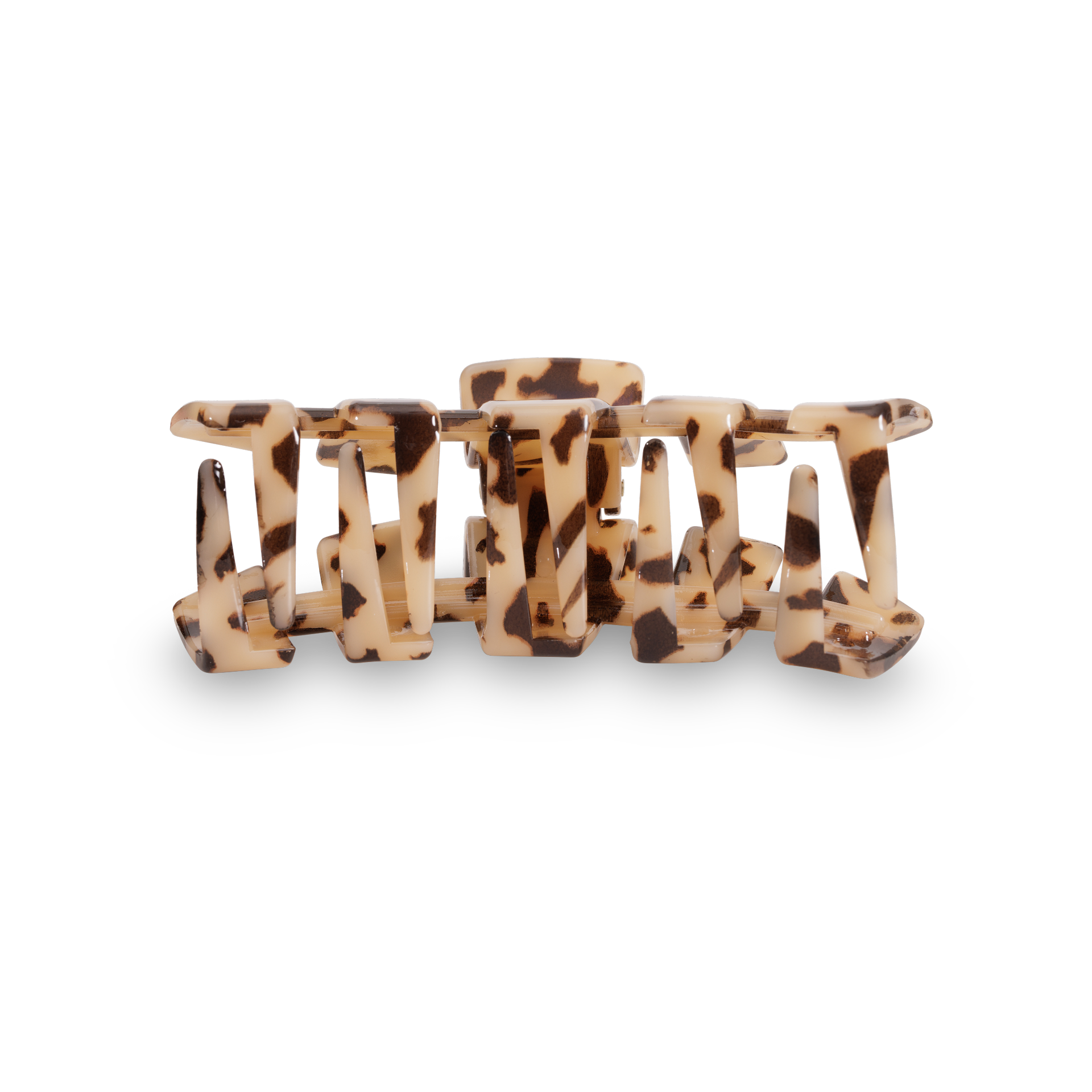 Tiny Classic Hair Clip | Blonde Tortoise
