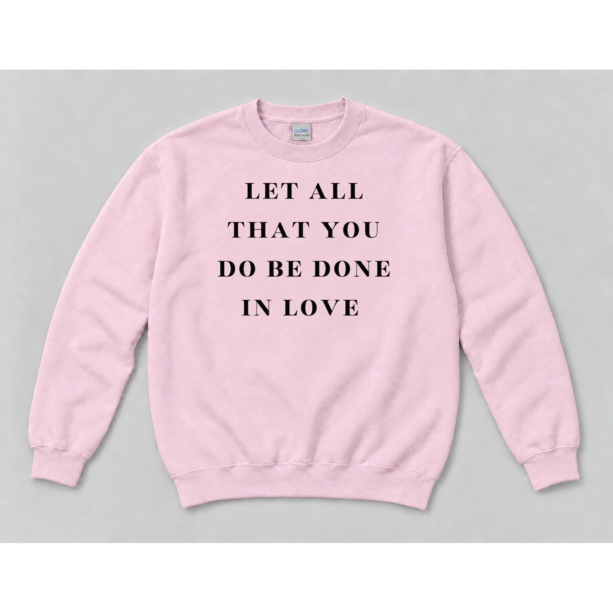Crewneck Light Pink mockup