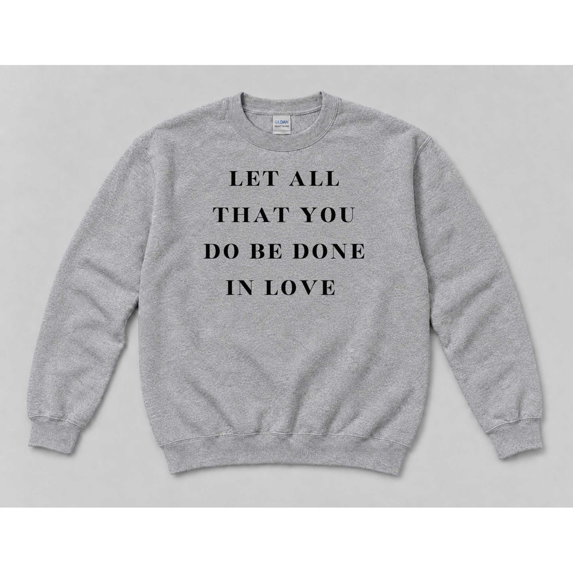 Crewneck Sport Grey mockup