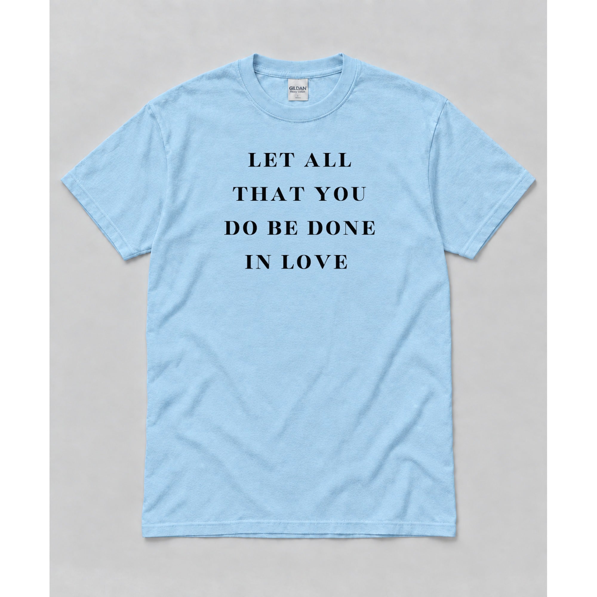 Short Sleeve Light Blue mockup