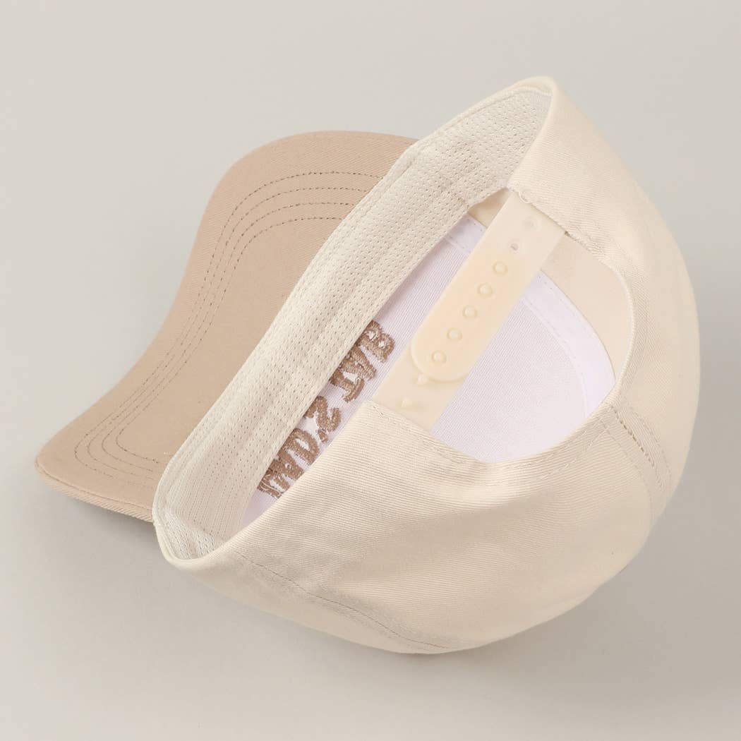 Beige Put It On My Dad's Tab Hat