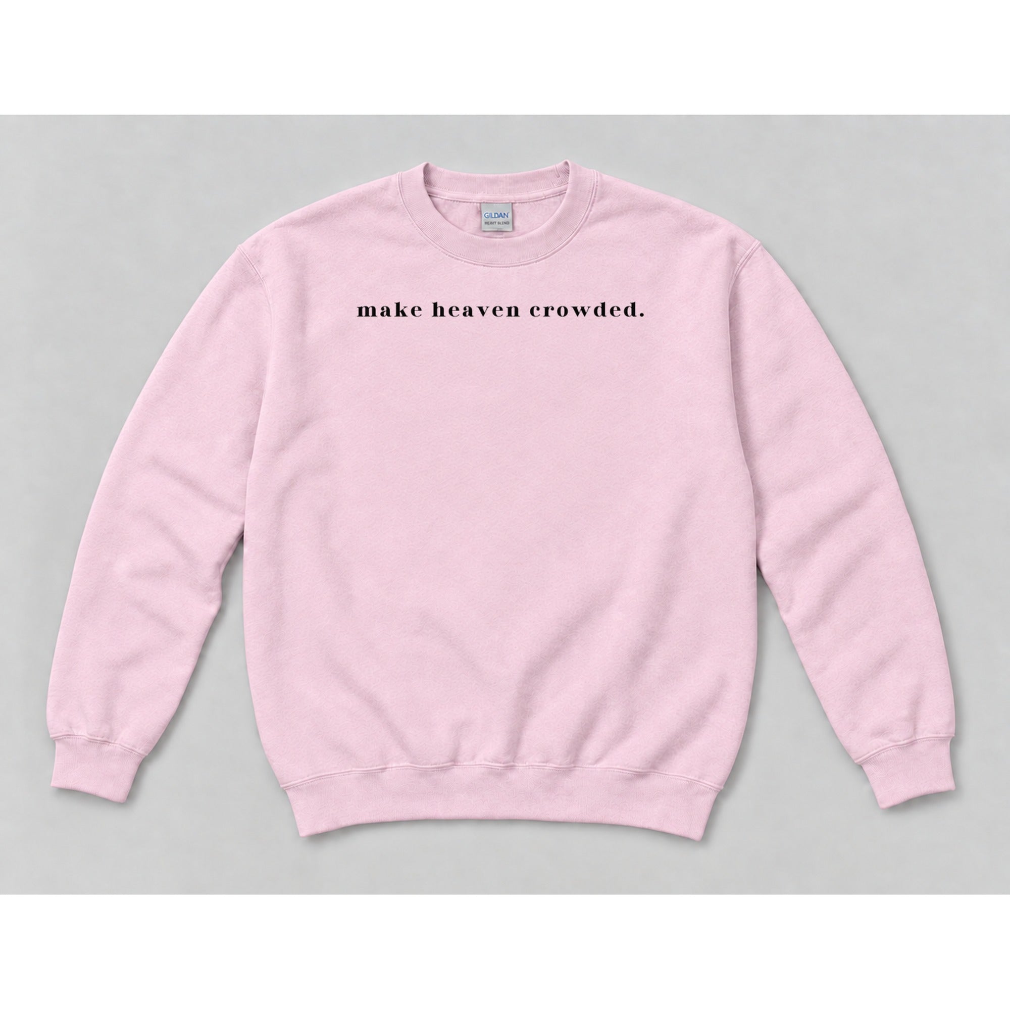 Crewneck Light Pink mockup