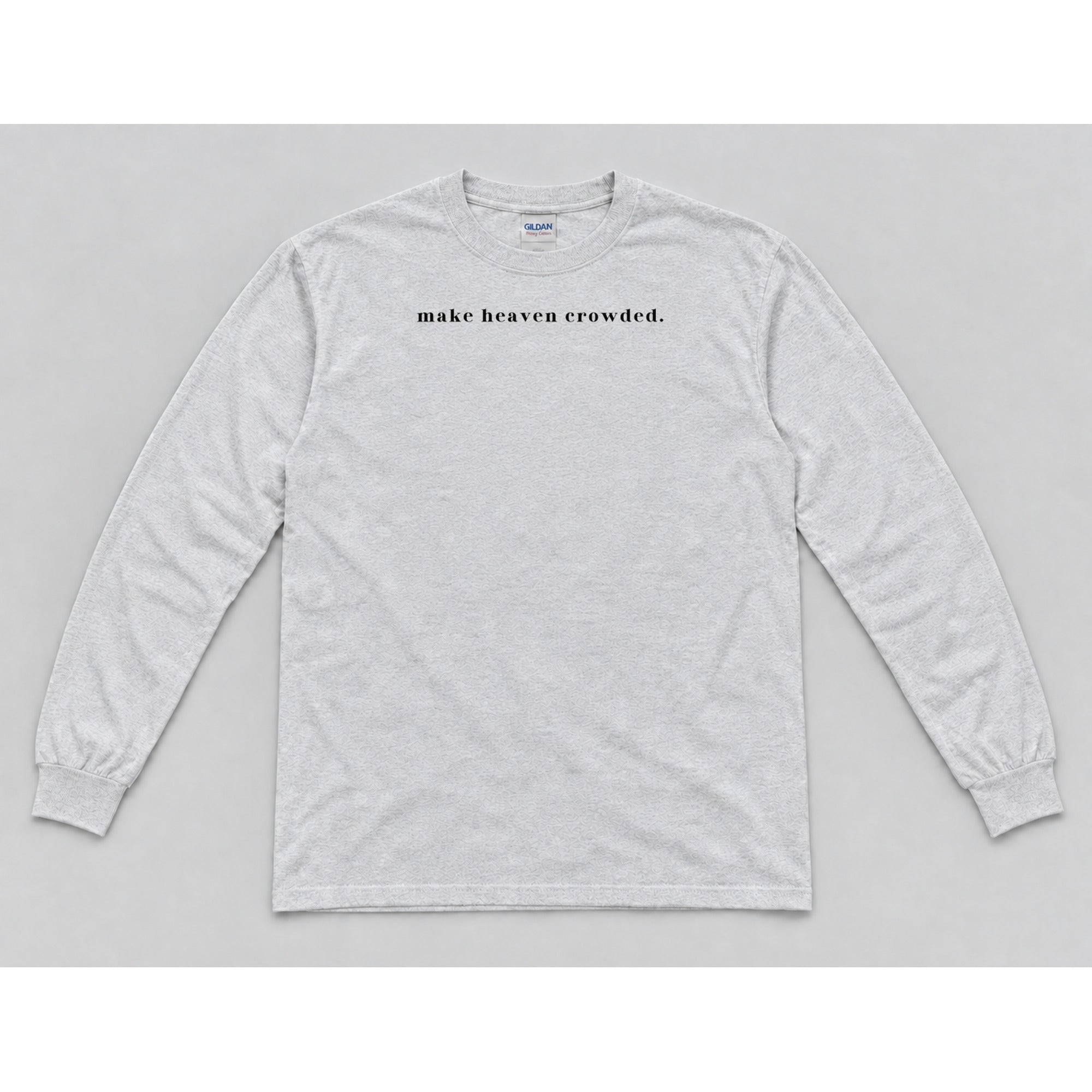 Long Sleeve Ash mockup
