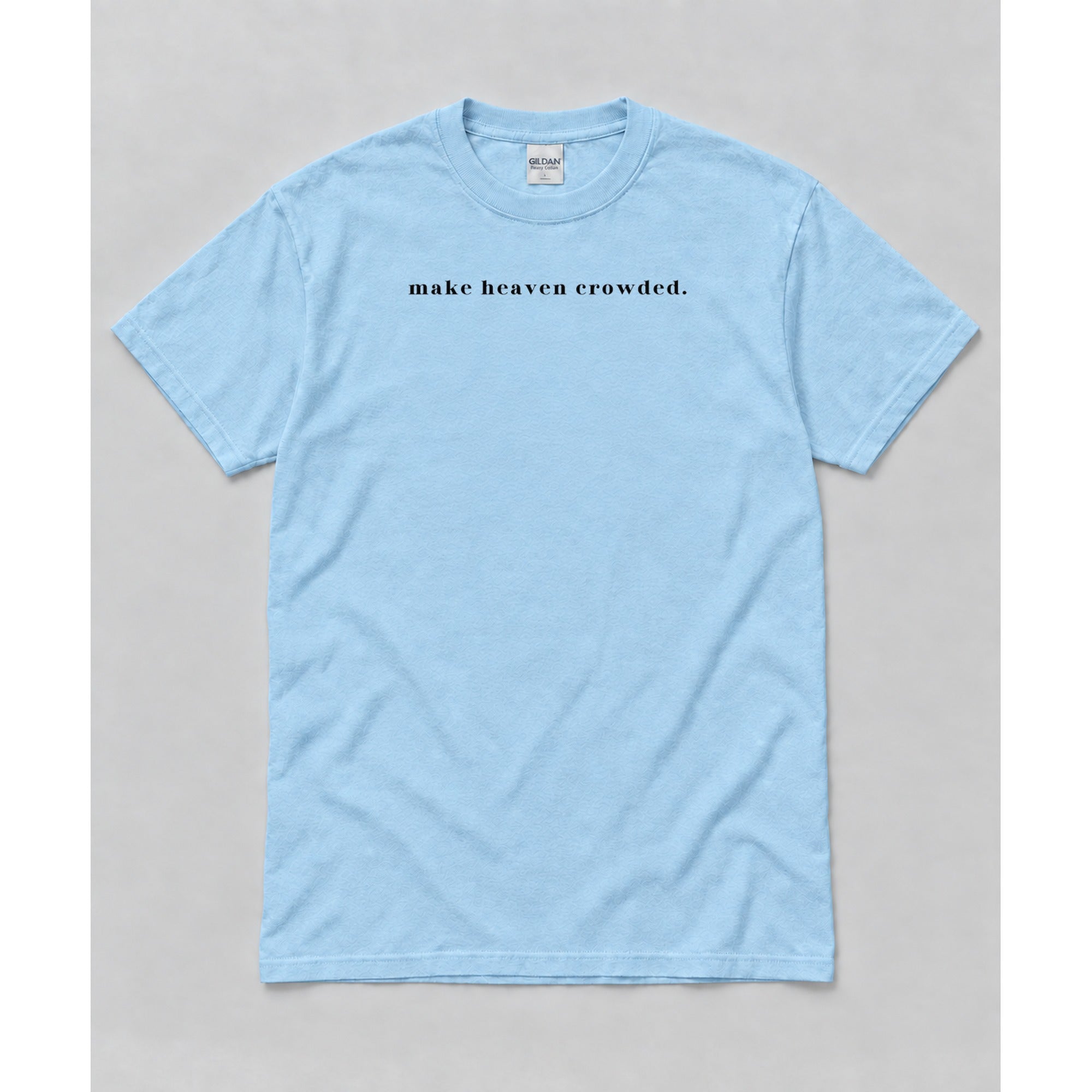 Short Sleeve Light Blue mockup