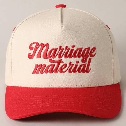 Marriage Material Trucker Hat