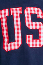 Navy USA Mockneck