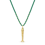 Rising Tide Fish Pendant Necklace