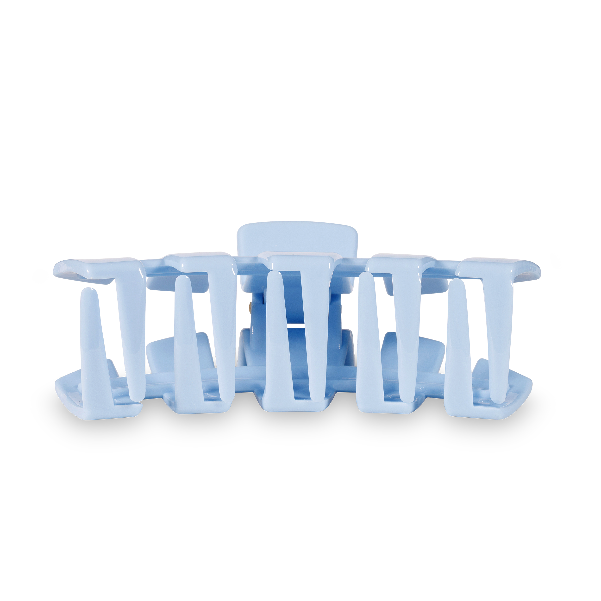 Classic Hair Clip | Large | Clear Skies showing strong, gentle hold that works on all hair types