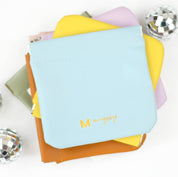 Purple Squeeze Coin Purse Wallet