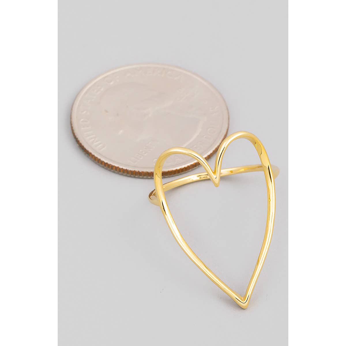 Heart Cut Out Ring