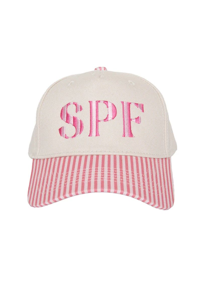 Pink SPF Trucker Hat