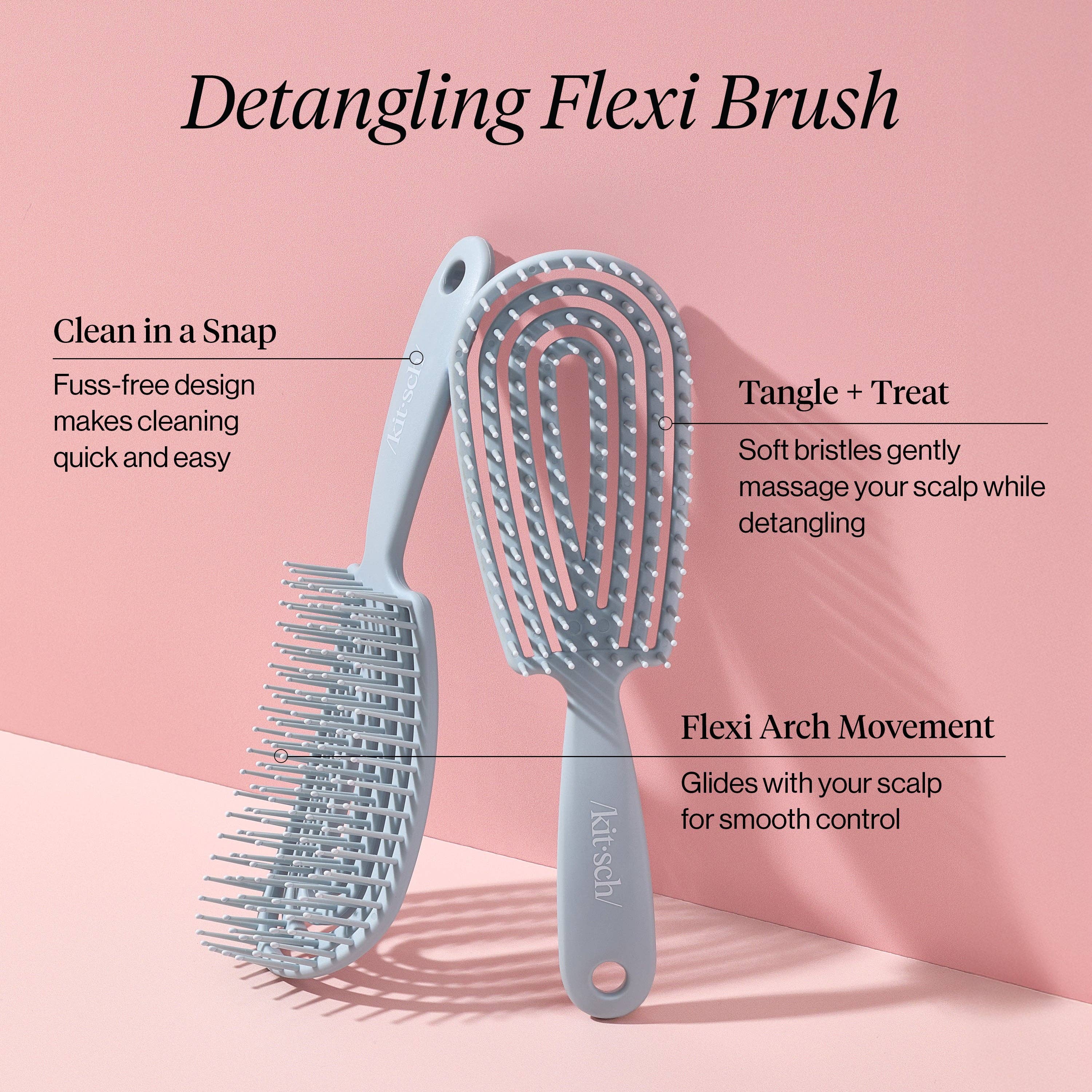 Blue Detangling Hairbrush