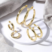 The Perfect Hoop Earrings .75