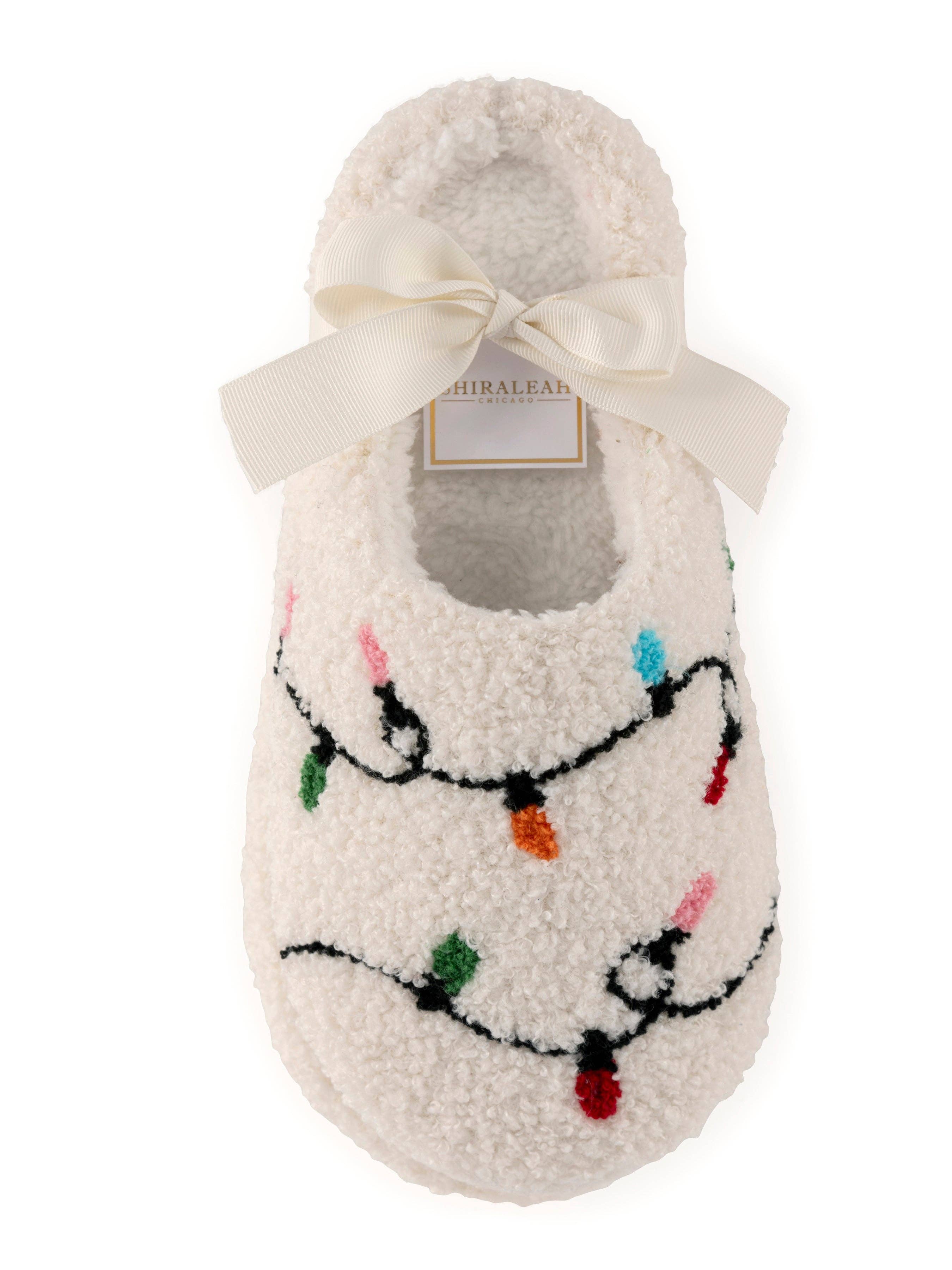 IVORY STRING LIGHTS SLIPPER