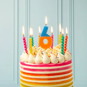 Twirl Birthday Candles - 8 Pack showing 8 count