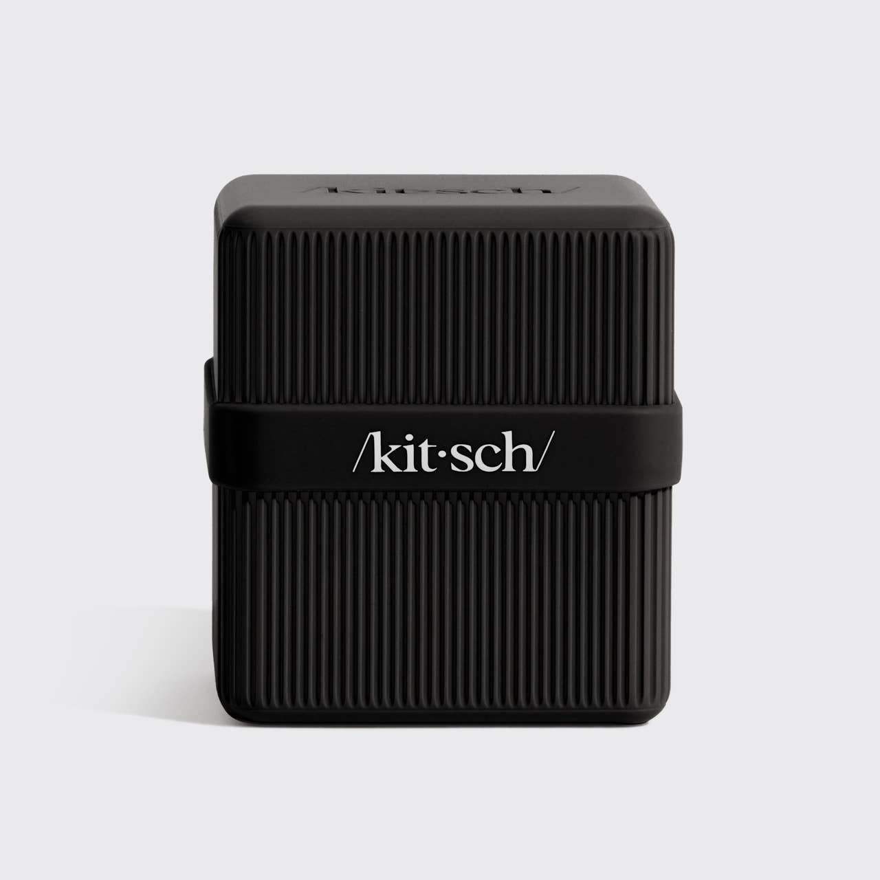 2-Compartment Travel Case - Black