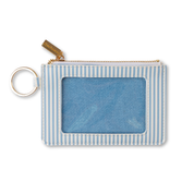 Blue Stripes ID Holder