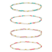 Miyuki Delica Stretch Bracelet - Assorted