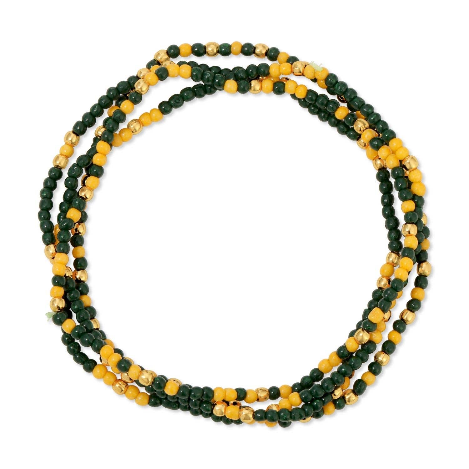 Stretch Seed Assorted Bead GAME DAY Bracelets
