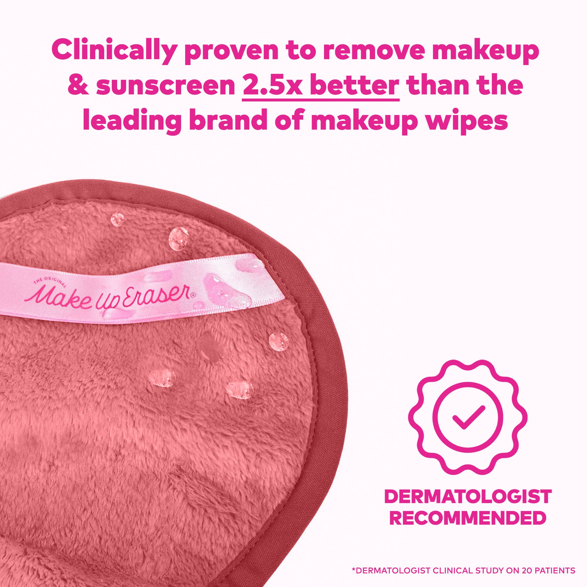 The Blush 5pc Gift Set MakeUp Eraser