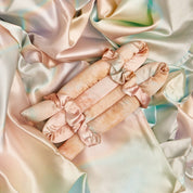 Sunset Tie Dye Satin Heatless Curling Set