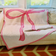 Orange Bow Coziest Blanket
