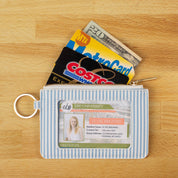 Blue Stripes ID Holder