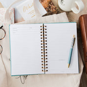 Teal Sermon Notes Journal