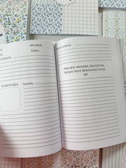 Psalm 23 Journal showing 7x10