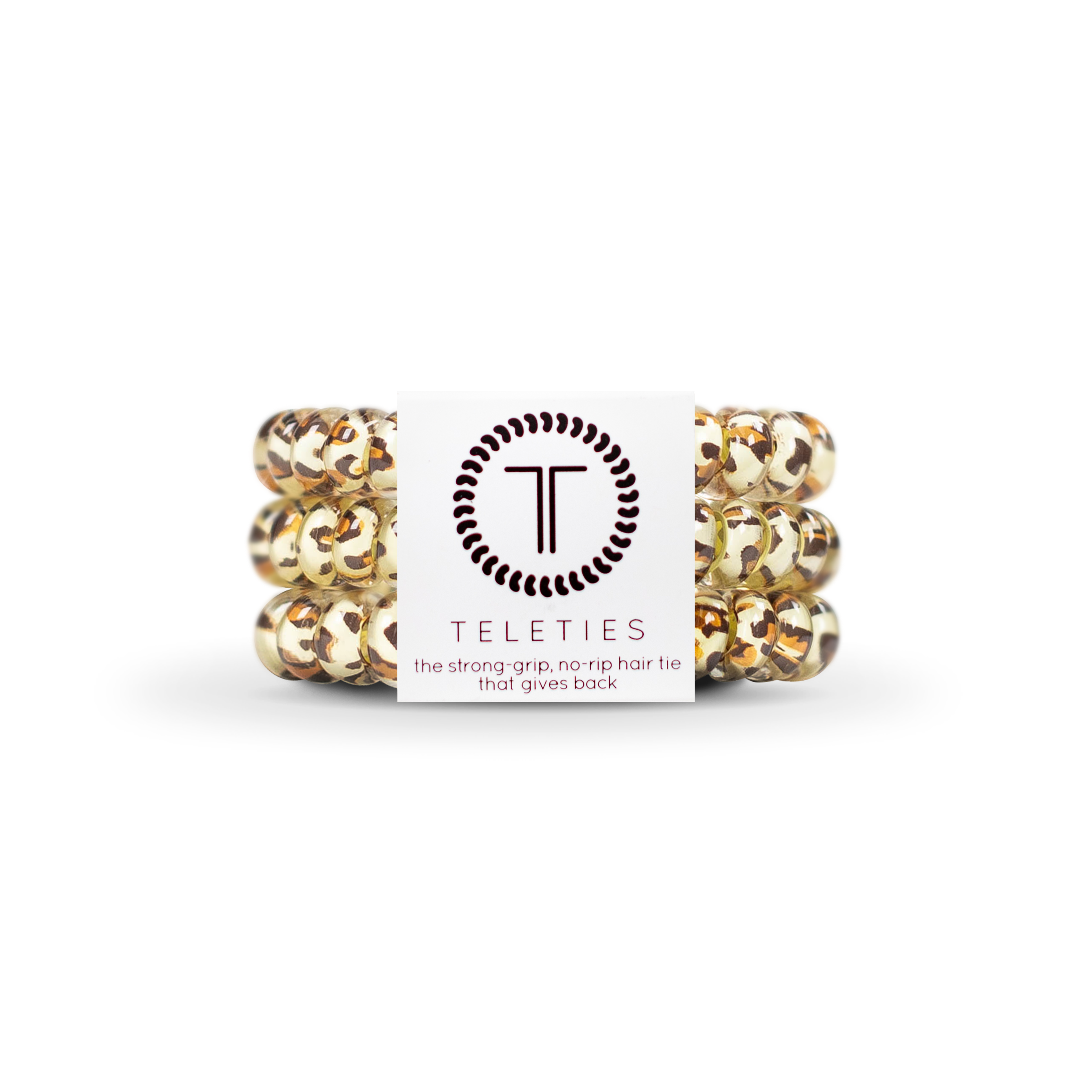 Spiral Hair Coils | Small | Leopard Hair Ties